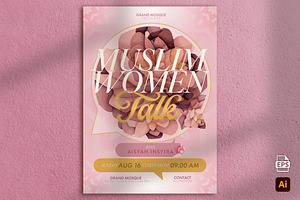 Muslim Women Talk Flyer