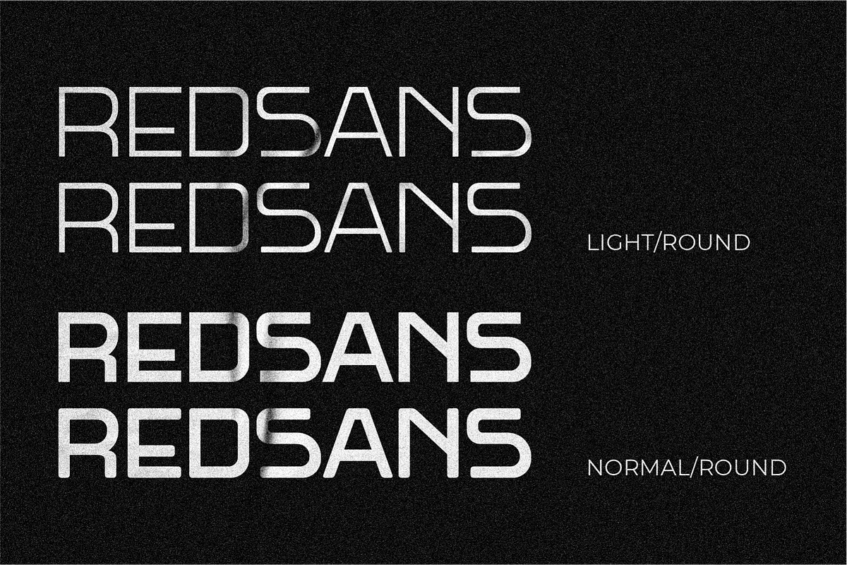 Redsans, a Sans Serif Font by 24Design Studios (Photo 3 of 6)