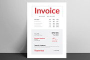 Invoice Design, a Stationery Template by ClickPaint_Studio (Thumbnail 1 of 3)