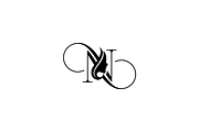 Letter N Woman Beauty Logo, a Branding & Logo Template by Luxury Logos (Thumbnail 3 of 4)