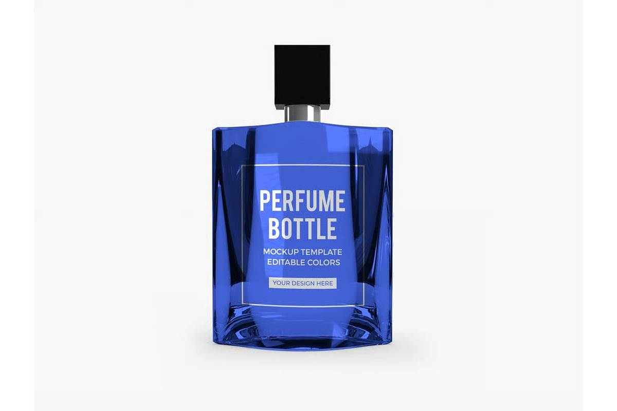 Perfume Bottle Mockup Template Set, a Packaging Mockup by DesignRushMarket (Photo 5 of 11)