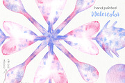 Watercolor Snowflakes, an Illustration by OllyKo Art (Thumbnail 6 of 9)
