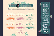 Procreate Lettering Brush Pack, a Brush Add-On by Debi Sementelli (Thumbnail 7 of 14)