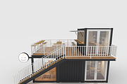 3D Model Container Cafe 7, an Architecture 3D Model by SR 3D Visual (Thumbnail 20 of 24)
