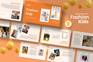 Fashion Kids Google Slides Template