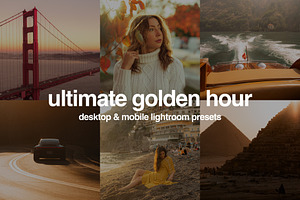 8 Golden Hour Lightroom Presets