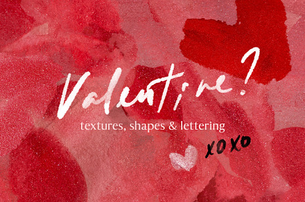 Abstract Textures, Shapes, Lettering, a Texture Graphic by eclosque