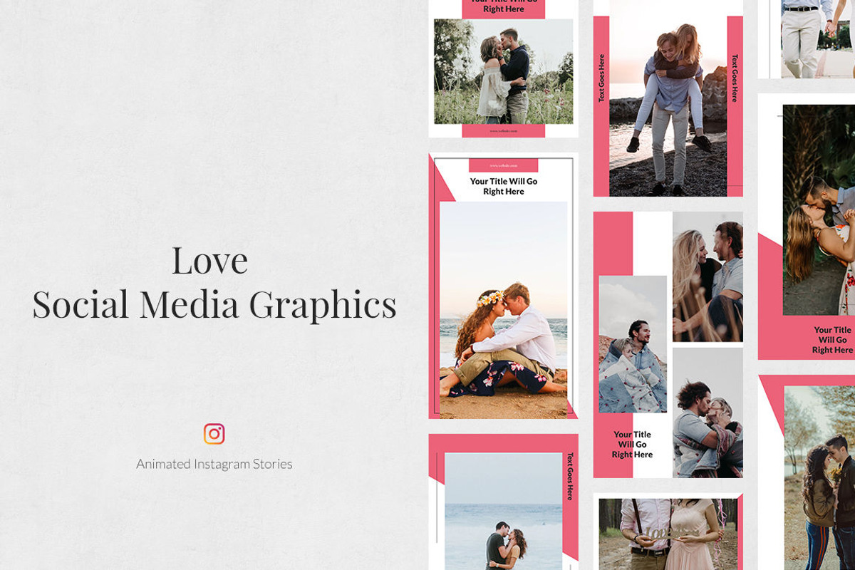 Love Pack, a Social Media Template by Social Corner Graphics (Photo 4 of 8)