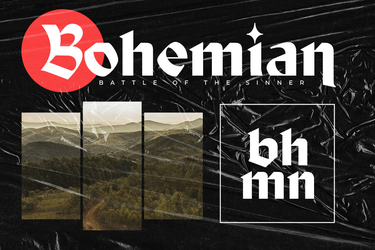 Black Magma Modern Blackletter, a Blackletter Font by Letterhend Studio (Photo 5 of 10)