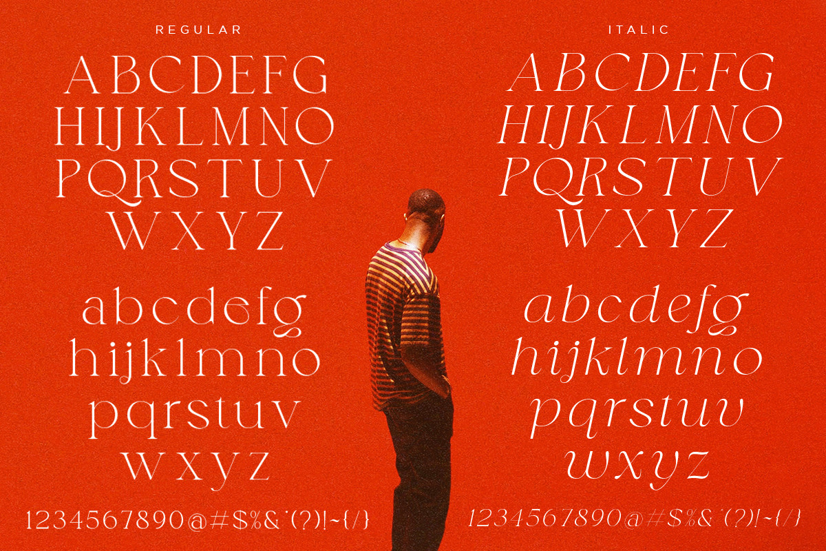 Qestero | Exotic Display Font, a Serif Font by Pentagonistudio (Photo 8 of 11)