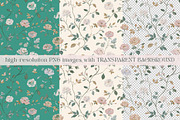 Romantic Whimsy Seamless Patterns, a Pattern Graphic by Olya Creative (Thumbnail 7 of 14)