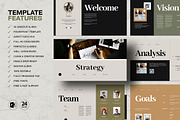Business Strategy PowerPoint, a Presentation Template by White Graphic (Thumbnail 2 of 8)