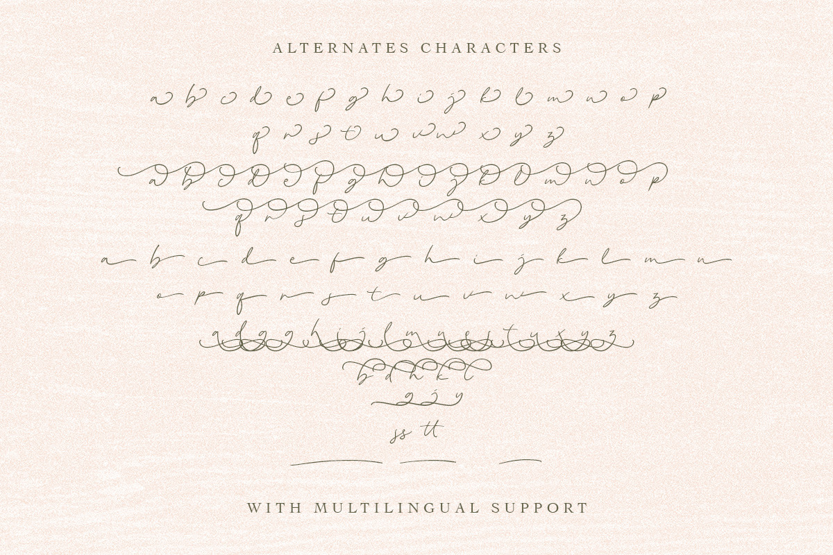 Penelope Grace - Signature Script, a Script Font by Letterhend Studio (Photo 9 of 10)