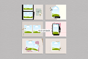 Scrapbook Canva Template, a Social Media Template by Wicked Creative (Thumbnail 9 of 21)