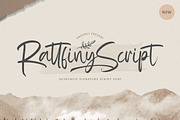 Rattfiny Script - Signature Font, a Script Font by StringLabs (Thumbnail 1 of 13)