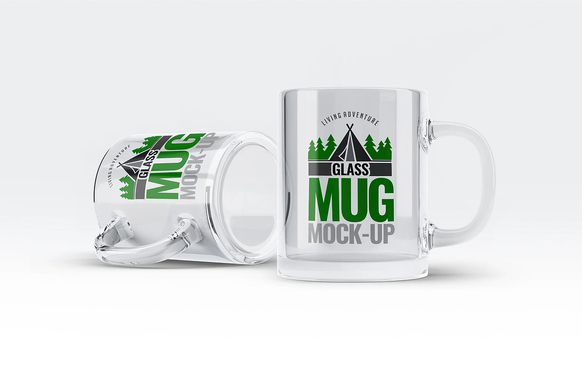 Glass Mug Mock-Up, a Product Mockup by Hubzway (Photo 4 of 8)