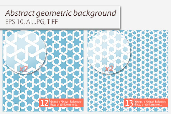 7 Abstract Geometric Backgrounds preview 2