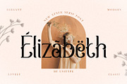 Elizabeth, a Serif Font by Umitype (Thumbnail 1 of 11)