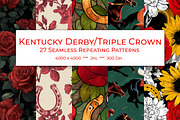 Kentucky Derby/Triple Crown, a Pattern Graphic by karenfoleyphoto (Thumbnail 1 of 7)