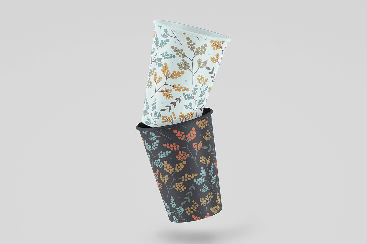 Botanical seamless pattern, a Pattern Graphic by hanifa_design (Photo 3 of 8)