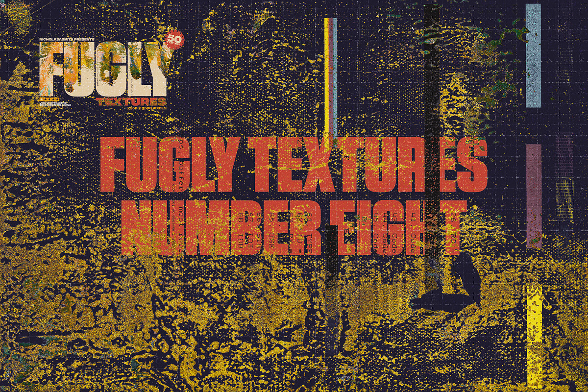 Fugly: 50 Transparent PNG Textures, a Texture Graphic by nicholasasmita (Photo 7 of 10)