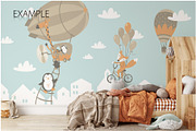 Kids Frames & Wall Mockup Bundle - 6, a Print Template by Yuri-U (Thumbnail 10 of 28)