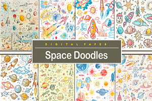 Space Doodles Pattern