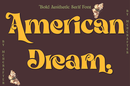 American Dream | Modern Serif Font
