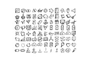 4700 Hand Drawn doodle Icons, an Outline Icon by TKDoodle (Thumbnail 53 of 64)