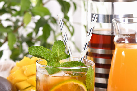 Mango Iced Tea, a Food & Drink Photo by Apolonia