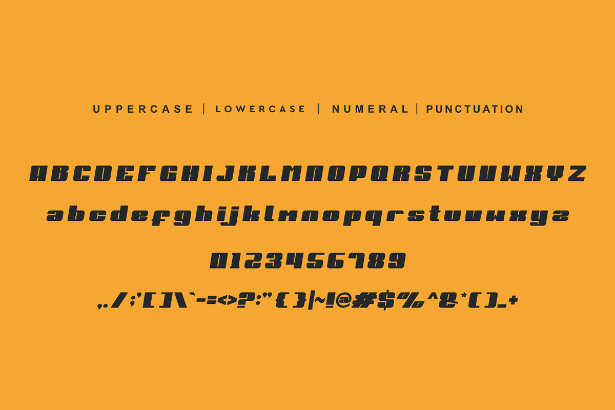 Sport Master Font, a Sans Serif Font by QR Design Studio (Photo 11 of 12)