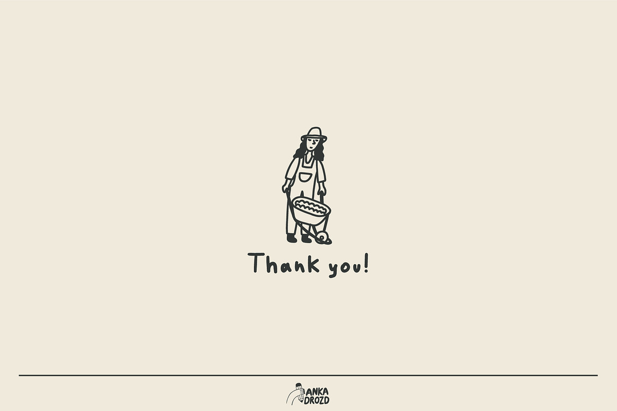 Farmers Market, a Handwritten Font by AnkaDrozd (Photo 10 of 10)