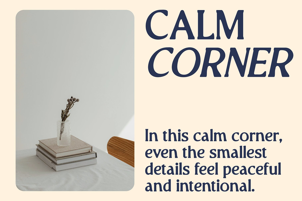 CS Gomez Drawn, a Serif Font by Craft Supply Co. (Photo 5 of 8)