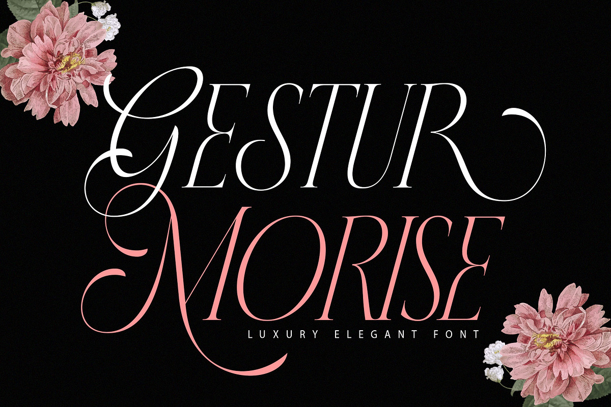 Gestur Morise, a Serif Font by INKSUN™ (Photo 1 of 9)