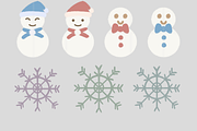Christmas Clipart Illustration, a Seasonal Illustration by tchastudio (Thumbnail 4 of 7)