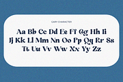 Gary, a Serif Font by zaaintype (Thumbnail 9 of 10)