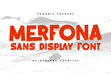 Merfona Sans Display Font