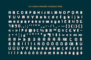 CS Venia Drawn, a Sans Serif Font by Craft Supply Co. (Thumbnail 8 of 8)