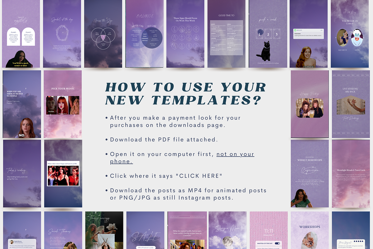 Witchy Instagram Story Template, a Social Media Template by Story Native (Photo 4 of 10)