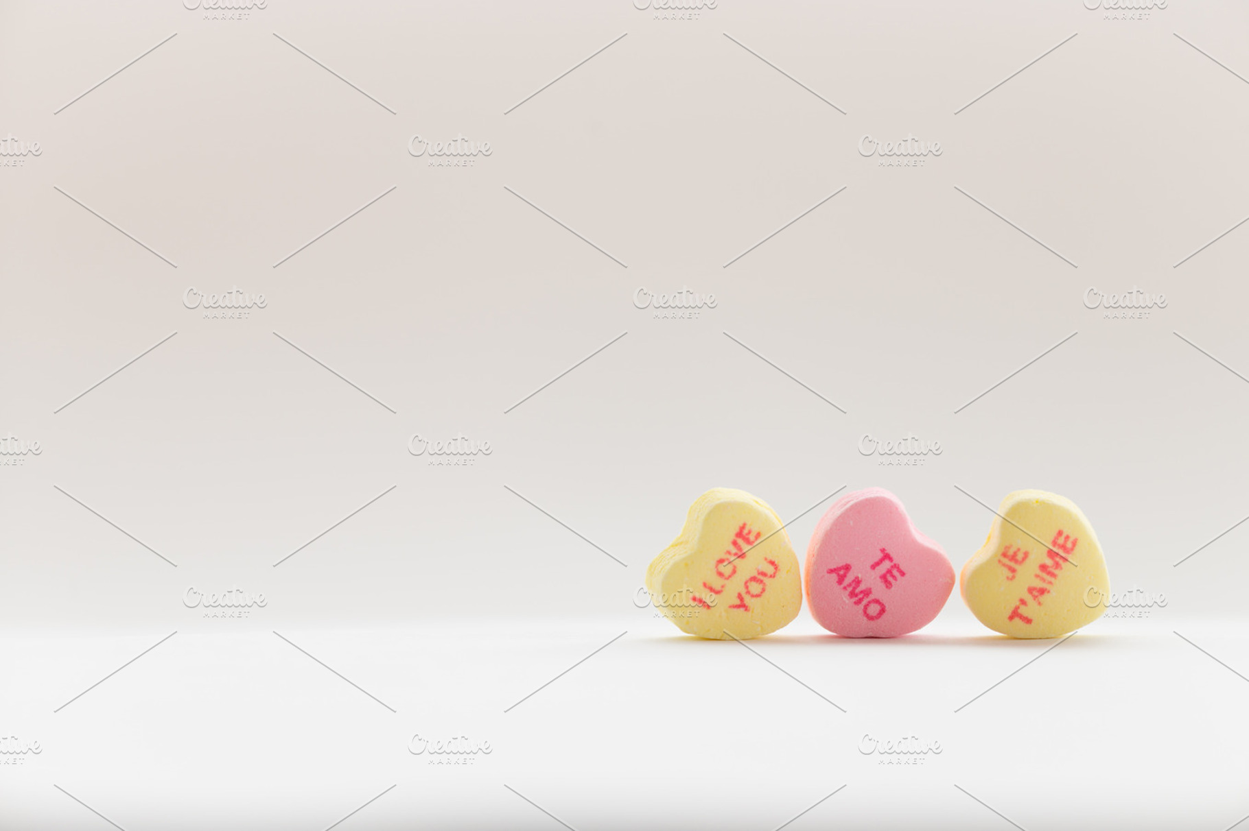 Language of Love Candy Hearts, a Holiday Photo by Otago Media