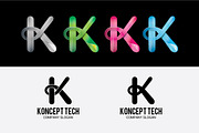 Koncept tech, a Branding & Logo Template by shazi (Thumbnail 3 of 3)