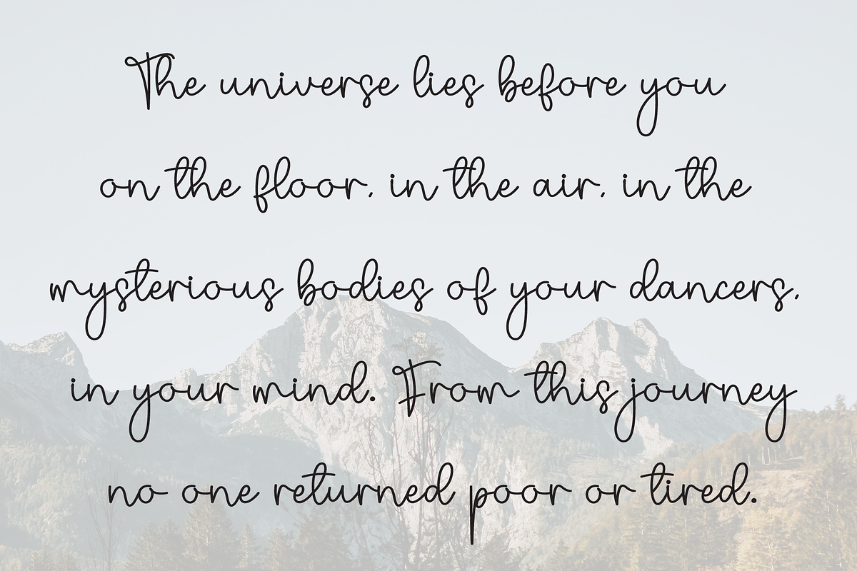 Mickey | Script Font, a Handwritten Font by Scratchones (Photo 6 of 9)