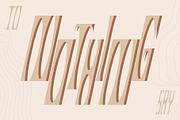 SK Coisa — Decorative Slanted Font, a Font by Shriftovik Type Foundry (Thumbnail 7 of 8)
