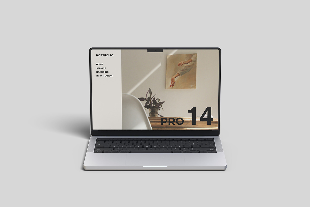 MacBook Pro 14 Mockup, a Mac Mockup by graphicpages (Photo 5 of 15)