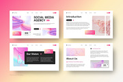 Creative Social Media Agency, a Presentation Template by FIBRINOSÄ (Thumbnail 3 of 7)