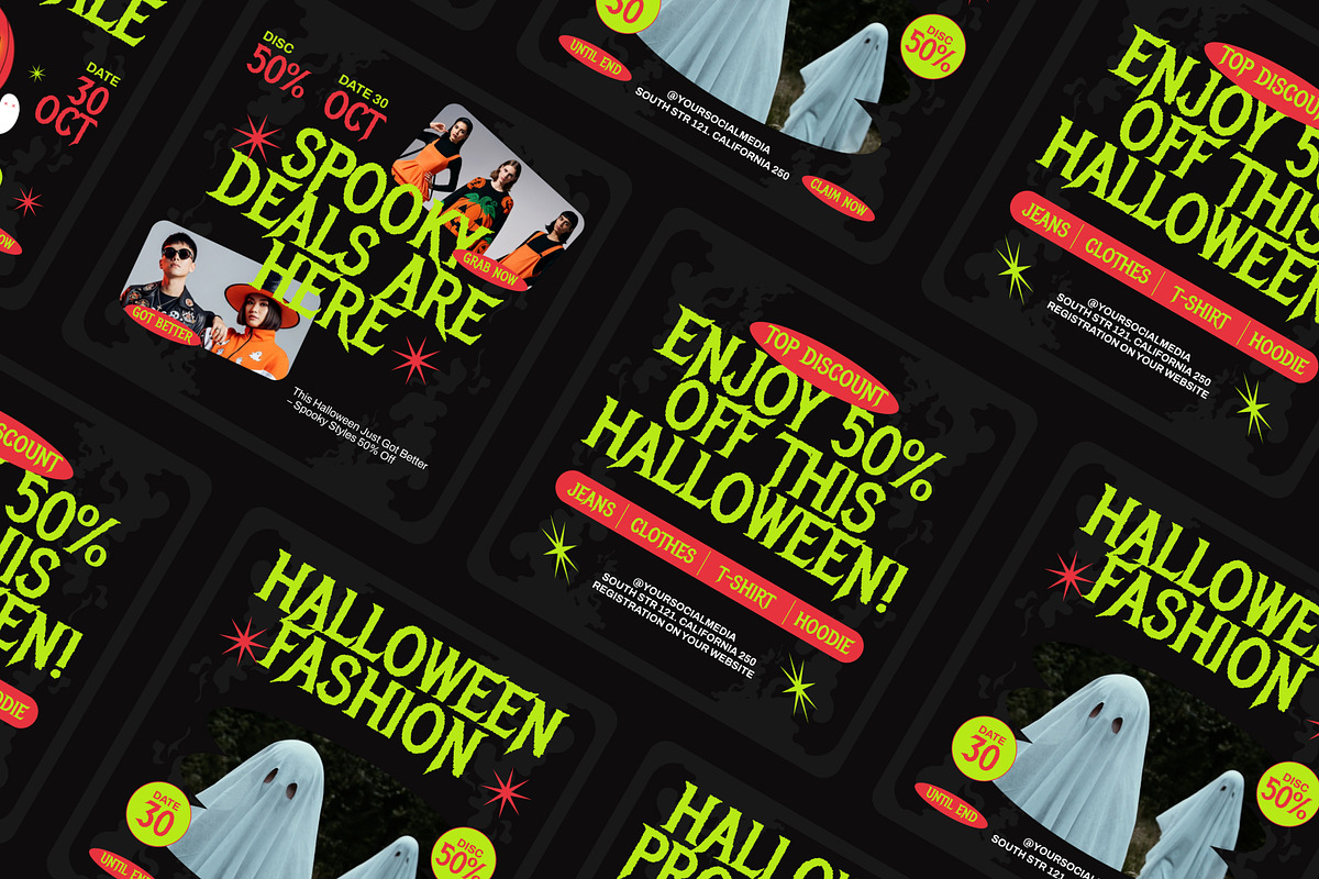 Halloween Social Media Promo