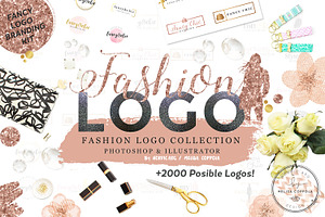 ♡Fancy&Chic Fashion Branding Kit