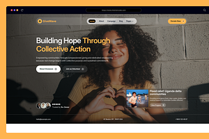 GiveWave – Charity Figma UI Template