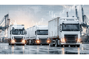 Logistics transportation and stock, a Transportation Photo by Lermont51