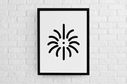 Firework Silhouette SVG, a Decorative Illustration by newminddesign (Thumbnail 2 of 3)